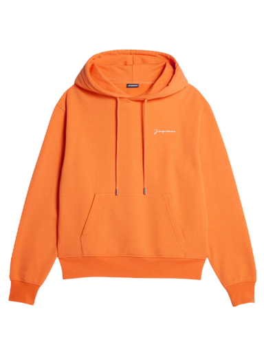 Sweatshirt Jacquemus Le Sweatshirt Brodé Emboridered Orange | 226JS310-2120-750