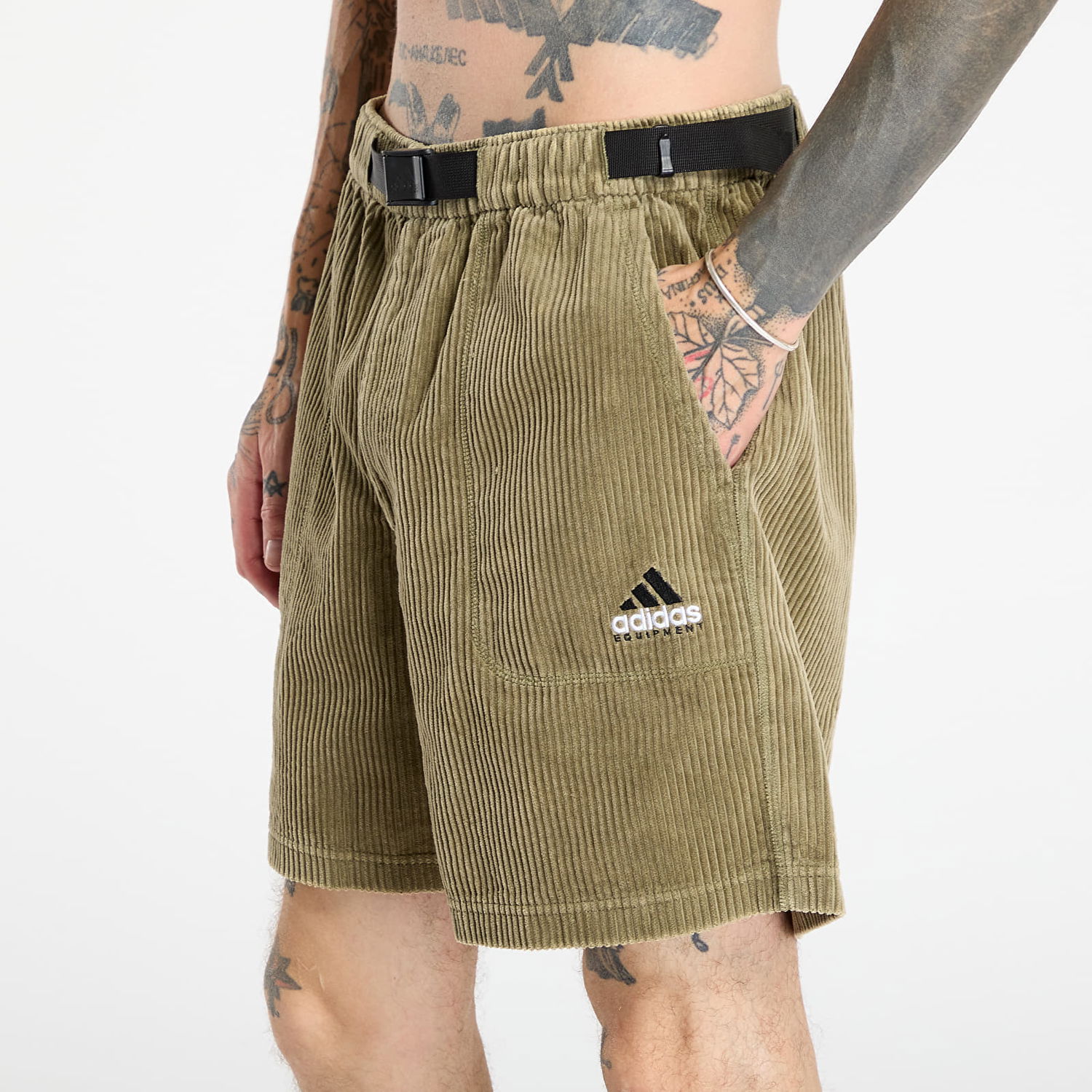 Shorts adidas Originals Equipment Corduroy Shorts Grøn | JX1469, 1