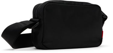 Skuldertaske BOSS Logo Patch Two-Pocket Crossbody Bag Sort | 50547771, 2
