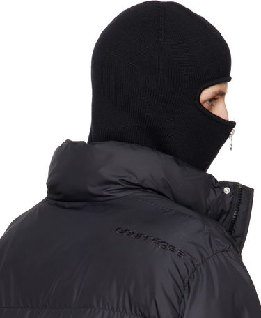 Beanie Courrèges Courrèges Zipped Wool Balaclava Sort | 324MCP008FI0036, 2