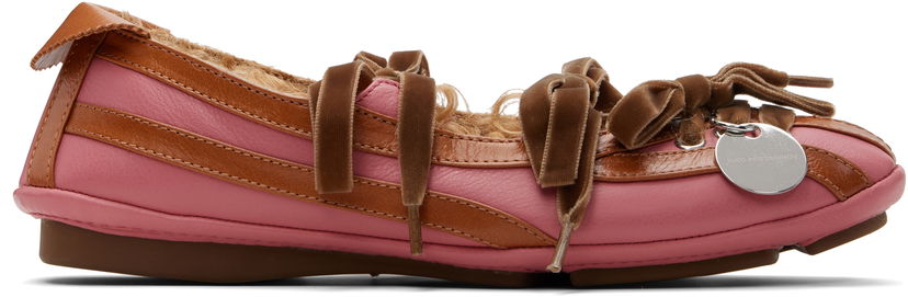 Sneakers og sko KIKO KOSTADINOV Lella Hybrid Ballerina Flats Lyserød | KKAW25FT06