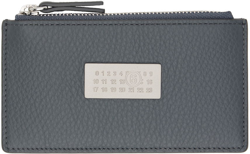 Tegnebog Maison Margiela MM6 Numeric Wallet Grå | SA5UI0016 P5691, 0