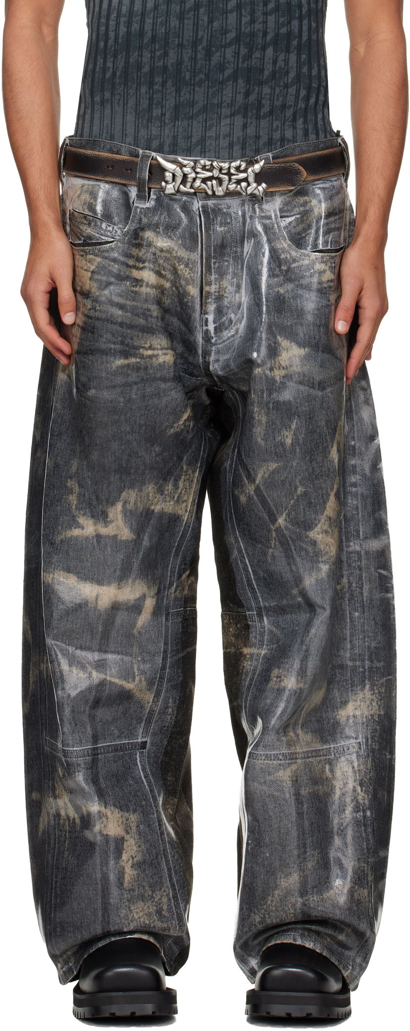 Jeans Diesel Relaxed 1997 D-Enim-M Jeans Flerfarvet | A21607-007DP-02