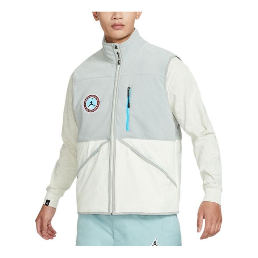 Vest Jordan Air Jordan Loose Contrast Stitching Vest Grå | FB1907-133, 0