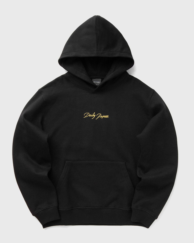 Sweatshirt DAILY PAPER Daily Paper Frame Hoodie Sort | 2511046
