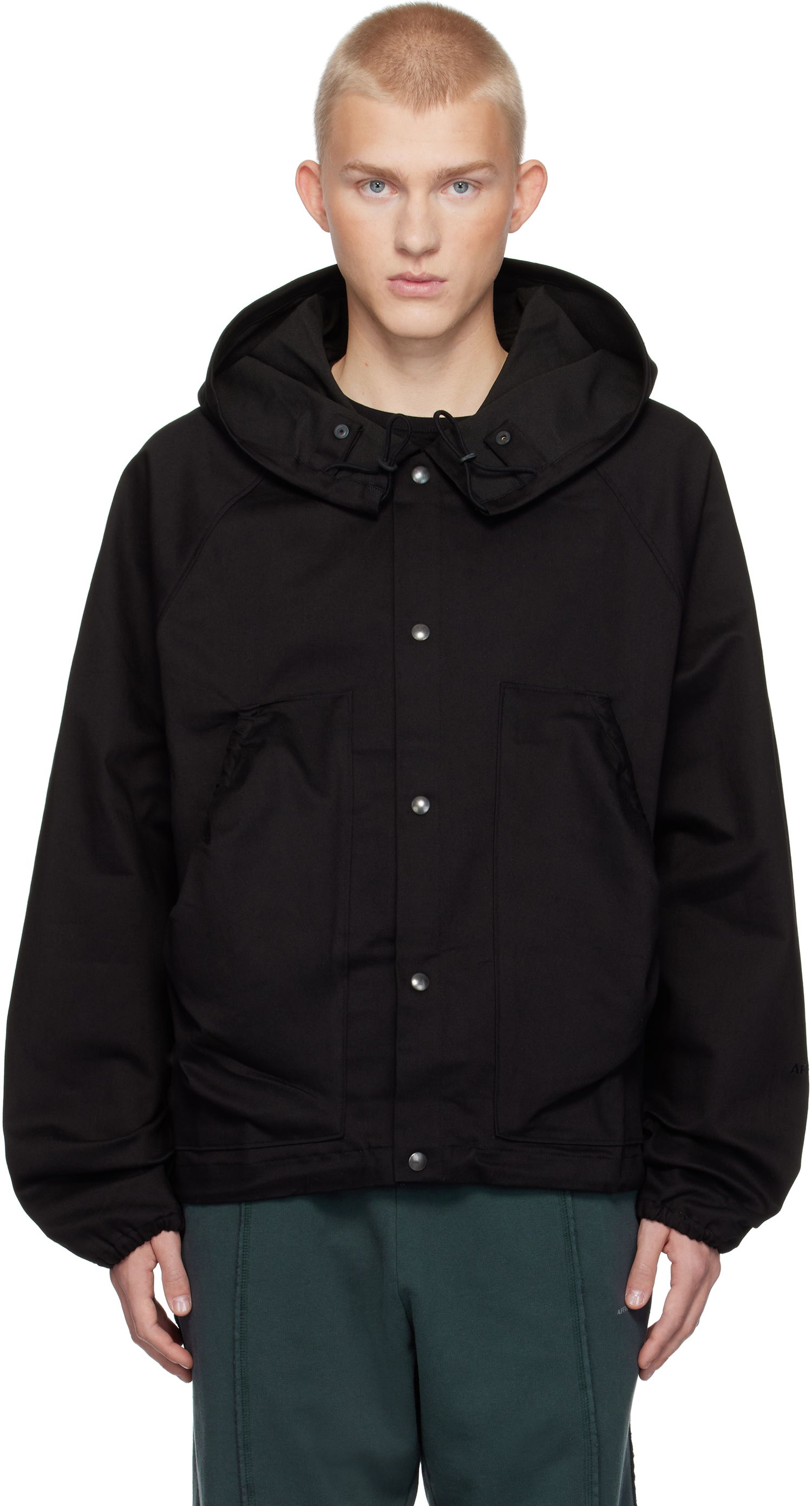 Parka AFFXWRKS Parka Shell Denim Jacket Sort | FW24OW01, 0