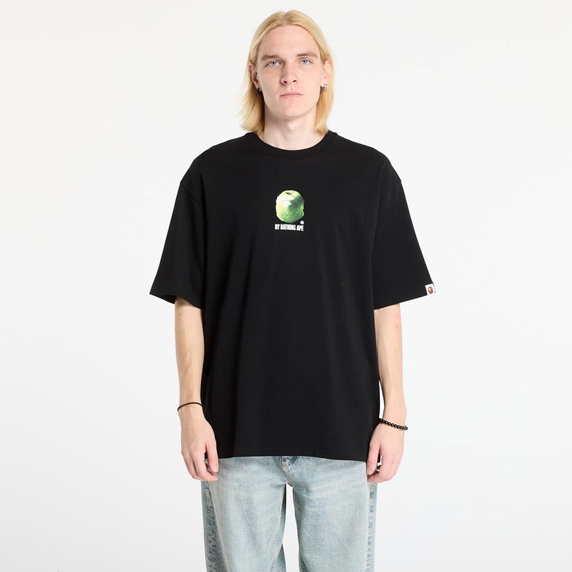 T-shirt BAPE T-Shirt Relaxed Fit Multi Ape Head Sort | 001TEL801318MBLK