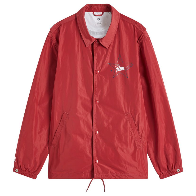 Vindjakke Converse Andover Patta Red Jacket Rød | 10028294-A01