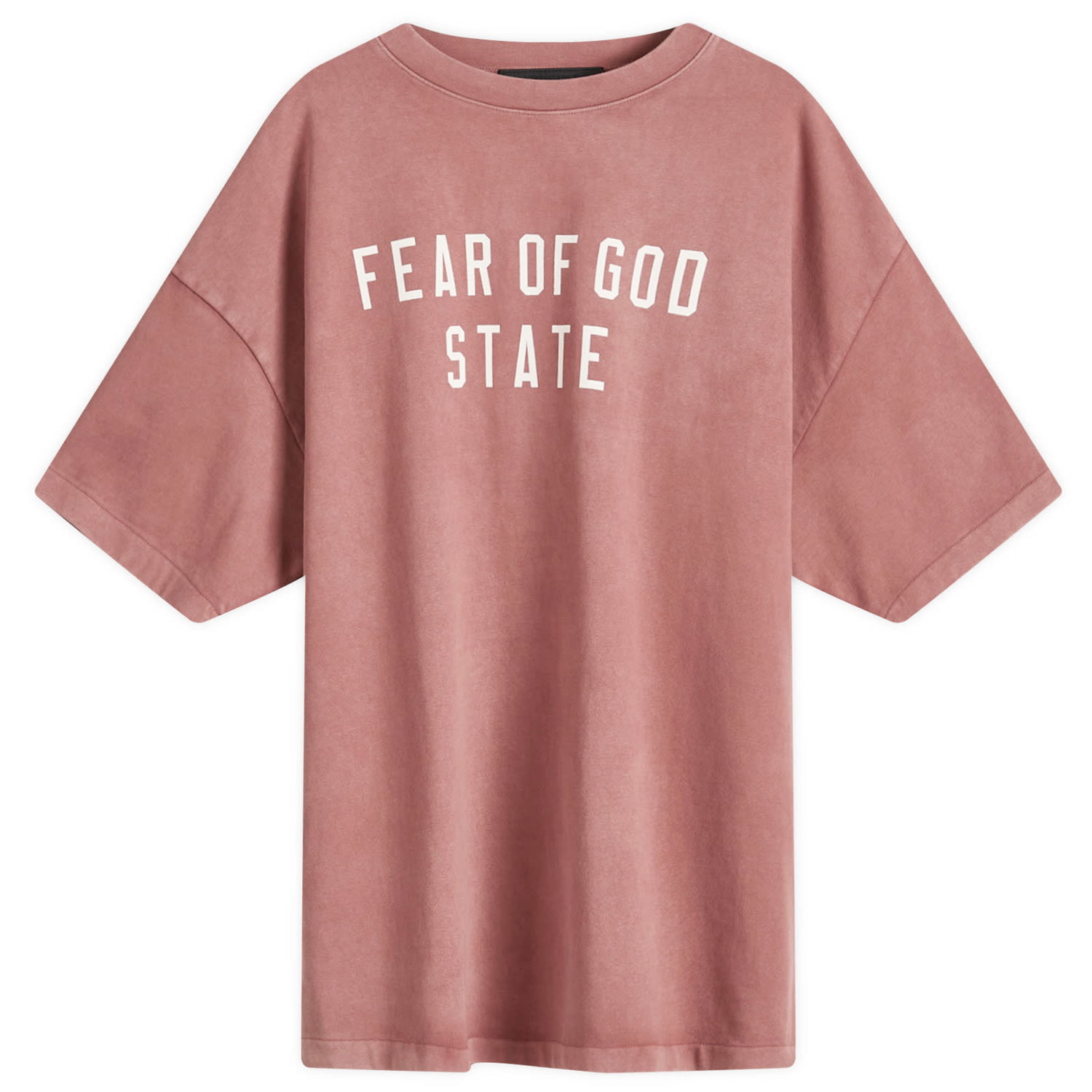 T-shirt Fear of God Heavy Crewneck T-Shirt Lyserød | 125BT242006F, 1