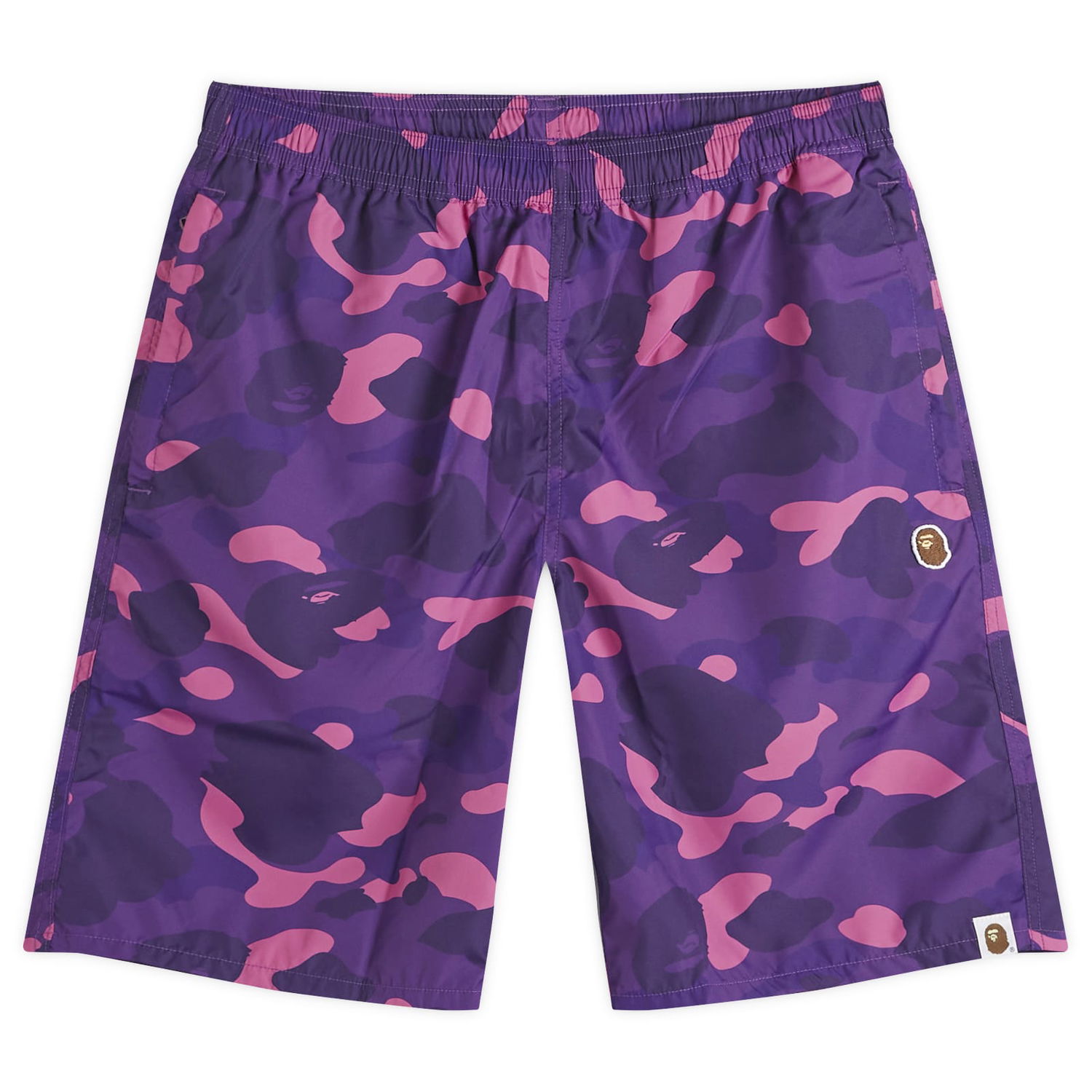 Shorts BAPE A Bathing Ape Colour Camo One Point Beach Short Lilla | 001SPK301006M-PPL, 0