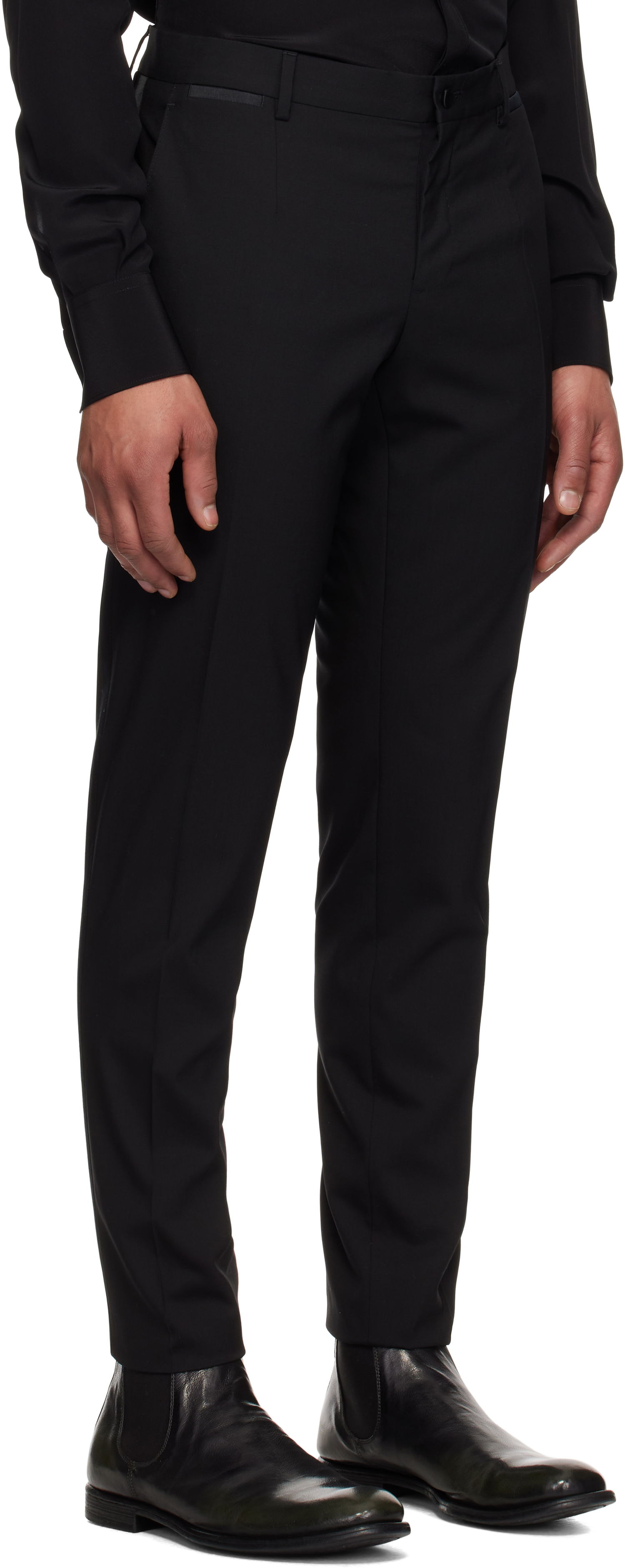 Bukser Dolce & Gabbana Dolce&Gabbana Continuativo Trousers Sort | GWZXMTFUBF2, 1