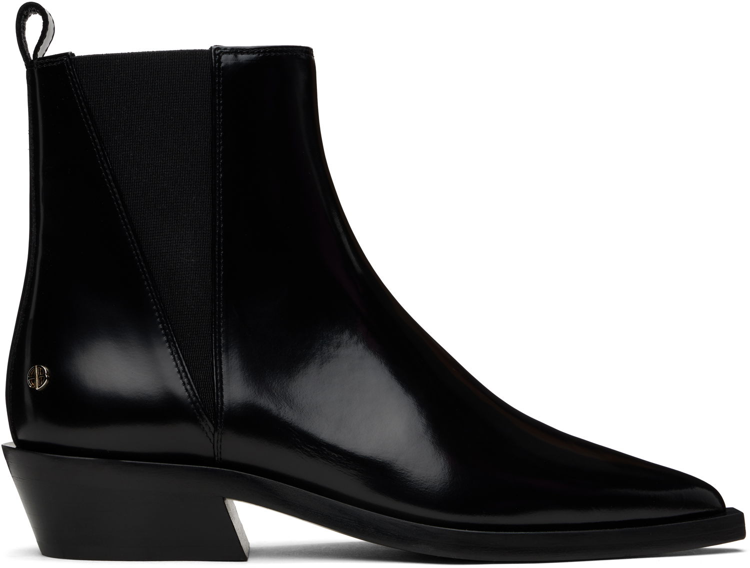 Tøj Anine Bing ANINE BING Bekah Flat Ankle Boots Sort | A-14-10196-050, 0
