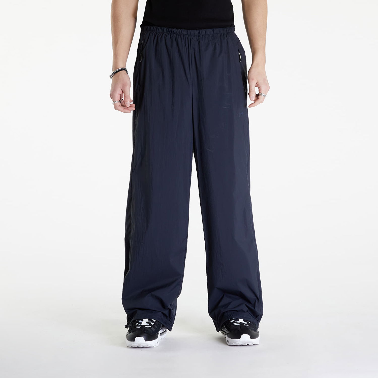Bukser Rains Naha Pants Wide UNISEX 47 Navy Mørkeblå | 19610 47 Navy, 0