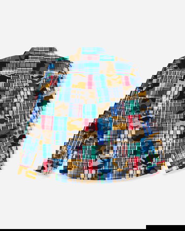Skjorte BAPE Patchwork Shirt Flerfarvet | 1G30131005 MULTI, 2
