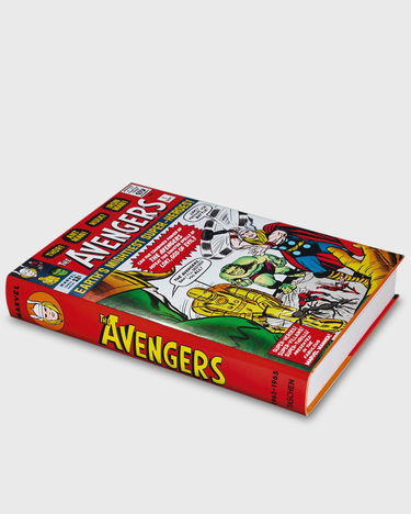 Bog og blad TASCHEN Marvel Avengers 1963–1965 Comic Book Rød | 978-3-8365-9859-0, 1