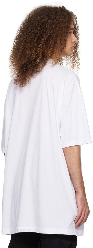 T-shirt We11done Oversized Graphic T-Shirt Hvid | WD-TT0-24-810-U-WH, 2