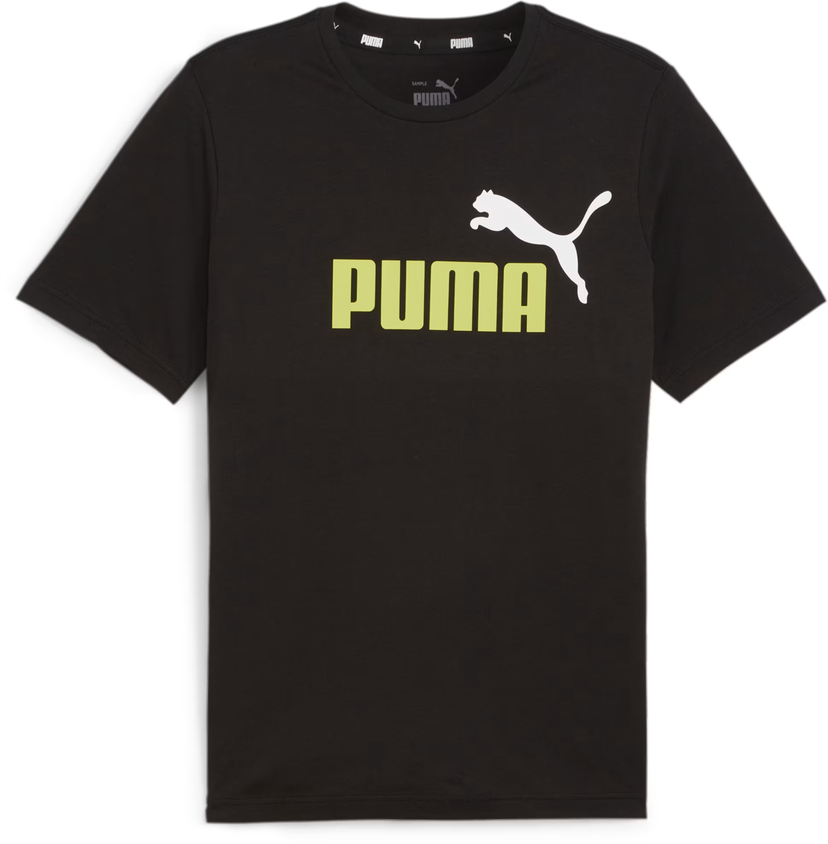 T-shirt Puma ESS 2 Col Logo T-Shirt Sort | 586759-059