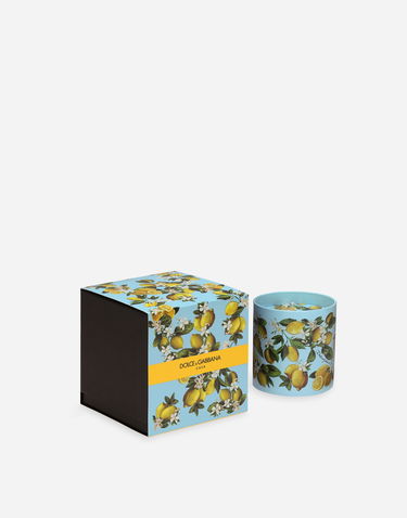 Home decor Dolce & Gabbana Dolce & Gabbana Lemon Scented Glass Candle Turkis | TCC159TCAG3U0070, 2