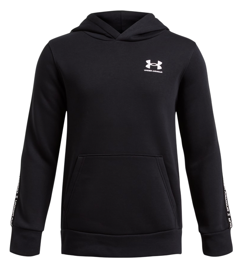 Sweatshirt Under Armour Under Armour Icon Fleece Taping Hoodie Sort | 1390293-001