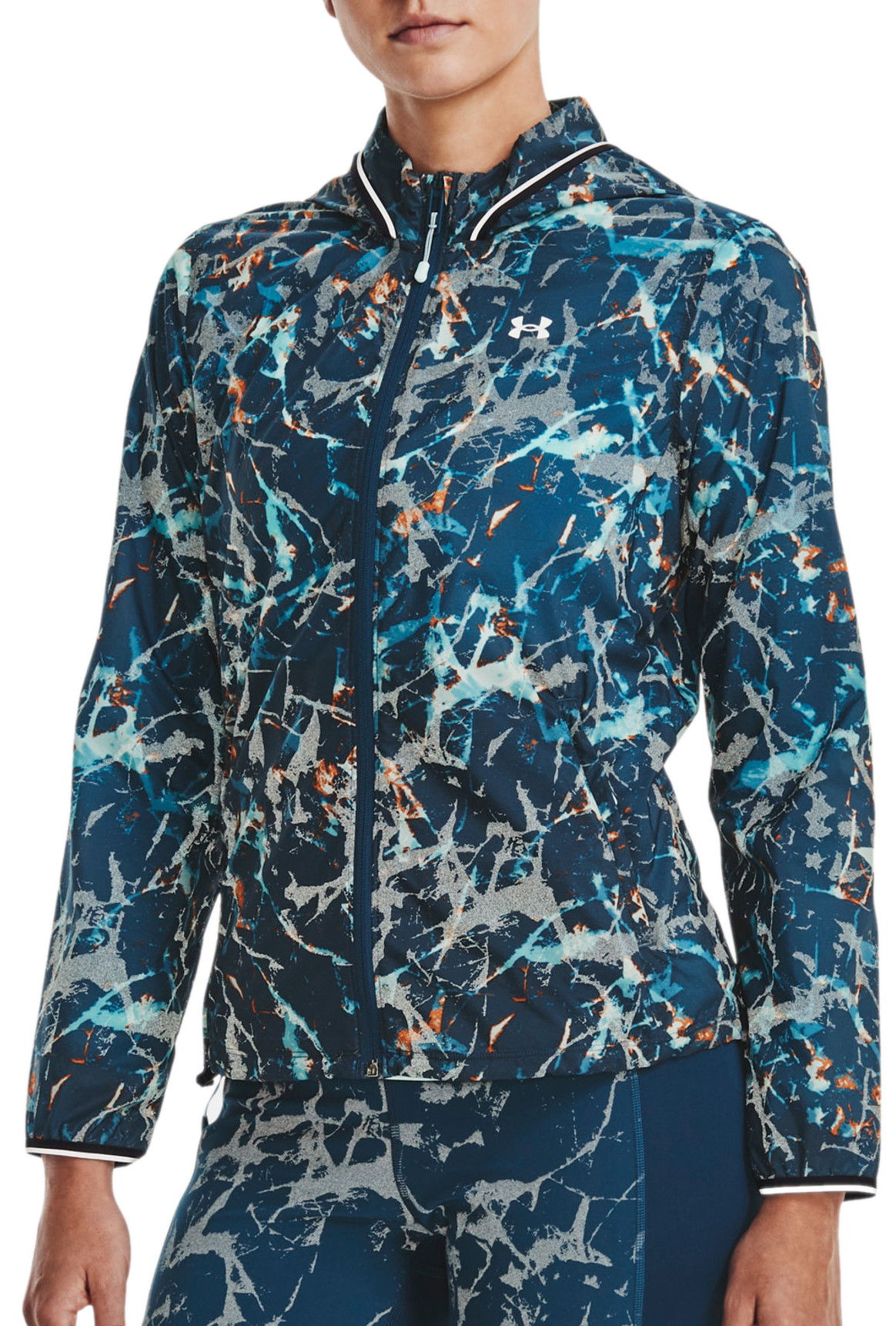 Jakke Under Armour Jacket STORM OutRun Cold Blå | 1373979-437, 0