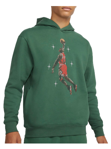 Sweatshirt Jordan Essential Graphic Fleece Hoodie Grøn | dc9713-333