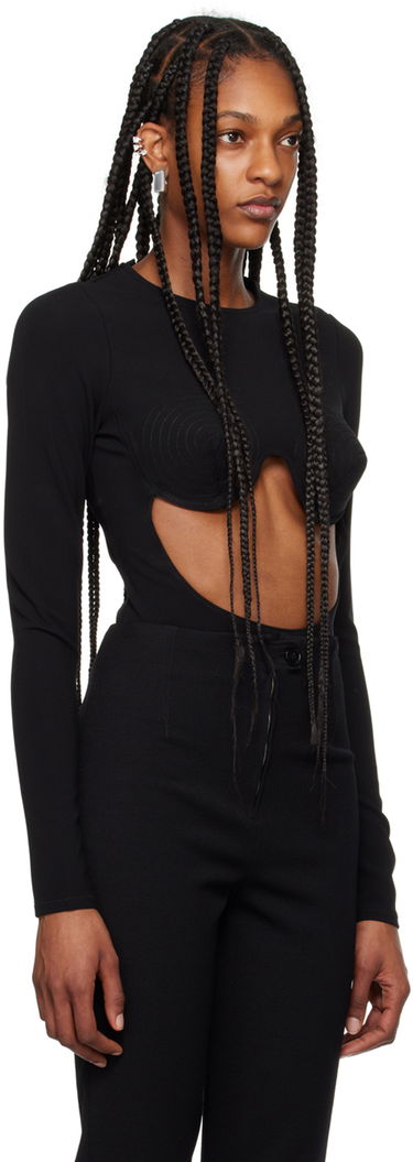 Krop Jean Paul Gaultier Gaultier Cone Bra Bodysuit Sort | 24/25-F-BD017-J053-00, 1