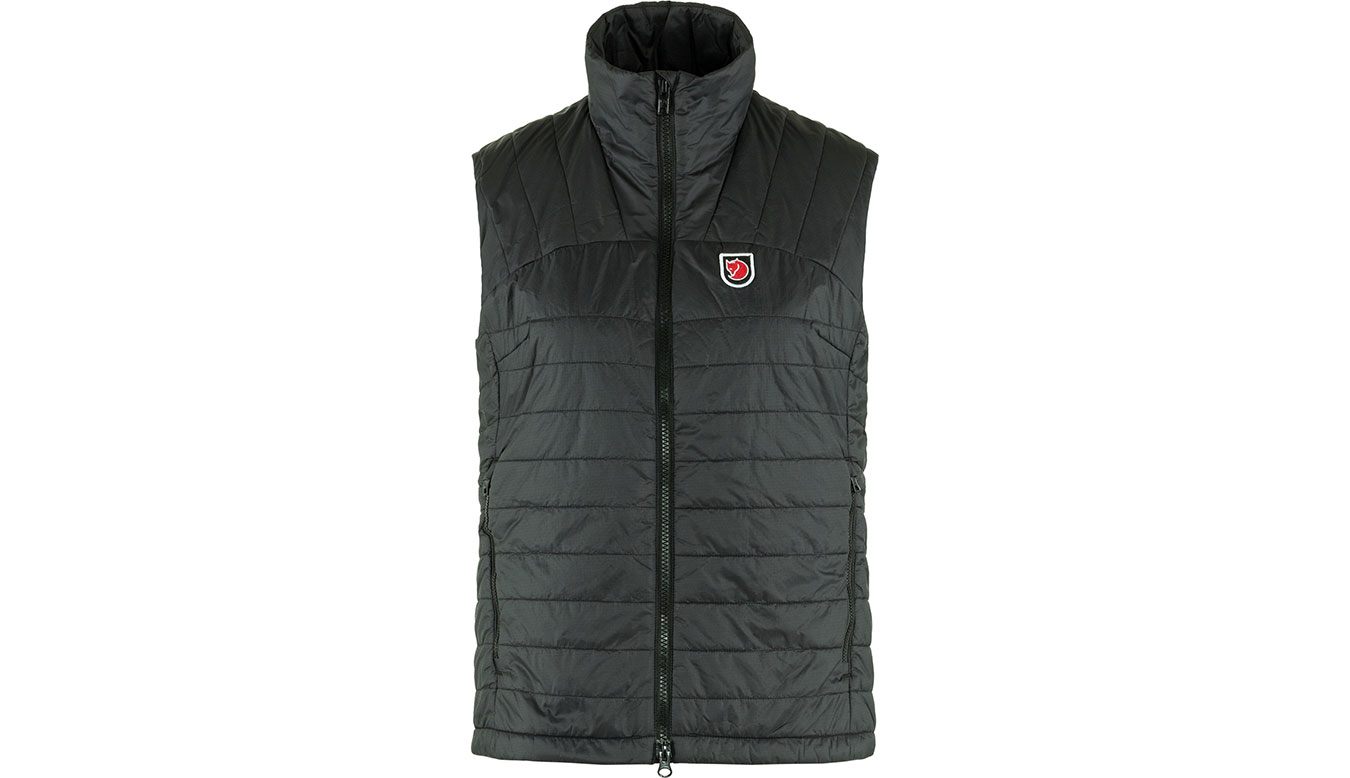 Vest FJÄLLRÄVEN Expedition X-Lätt Padded Vest Sort | F86366-550, 1