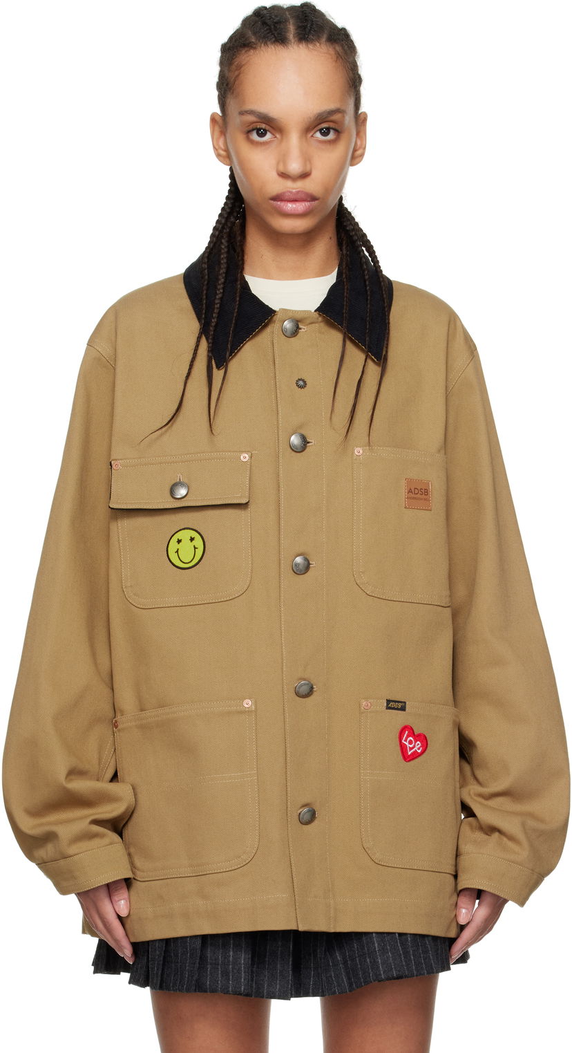 Jakke Andersson Bell Andersson Bell Cotton Chore Jacket Brun | awa678m