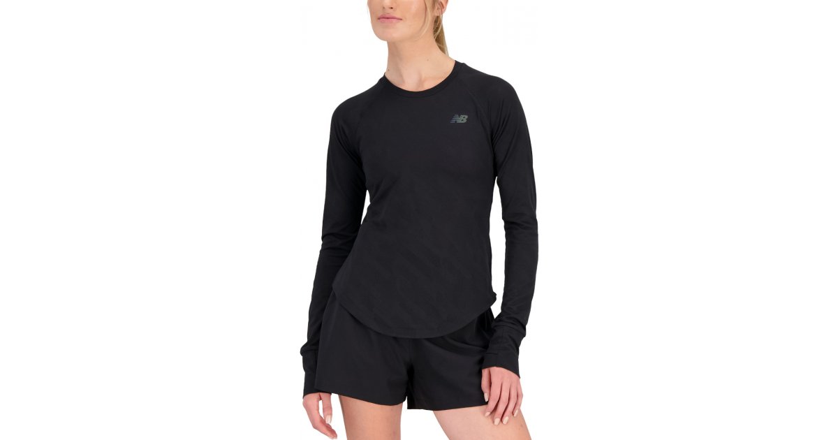 T-shirt New Balance Tee Q Speed Sort | wt31282-bk, 1