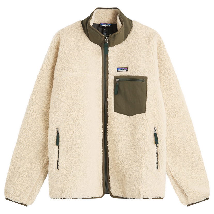 Jakke Patagonia Classic Retro-X Jacket, Size Small Beige | 23057-DNBA