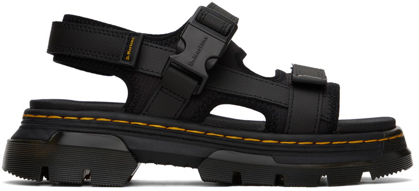 Sneakers og sko Dr. Martens Forster Poly Webbing Black Sort | 31560001, 0
