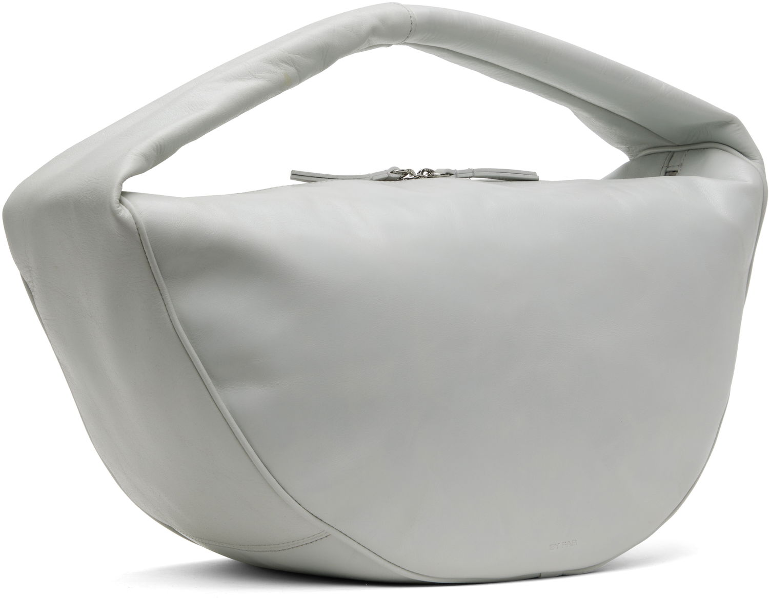 Håndtaske BY FAR BY FAR Maxi Cush Shoulder Bag Grå | MWBSB022CL034WH025PL, 1