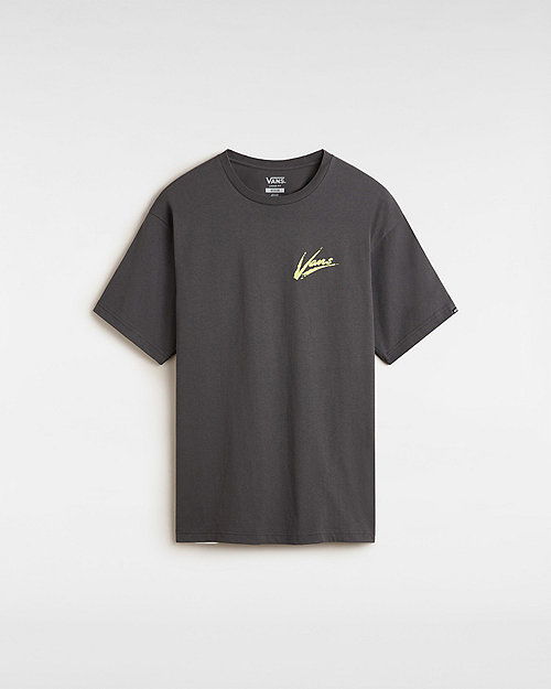 T-shirt Vans Brush Script T-Shirt, Size L Grå | VN000K42EBA