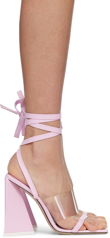 Tilbehør The Attico Attico Isa Heeled Sandals Lyserød | 232WS623 L001, 0