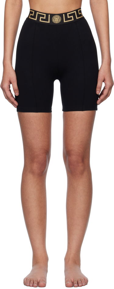 Shorts Versace Versace Greca Border Sport Shorts Sort | 1016402_1A11143_1B000, 0