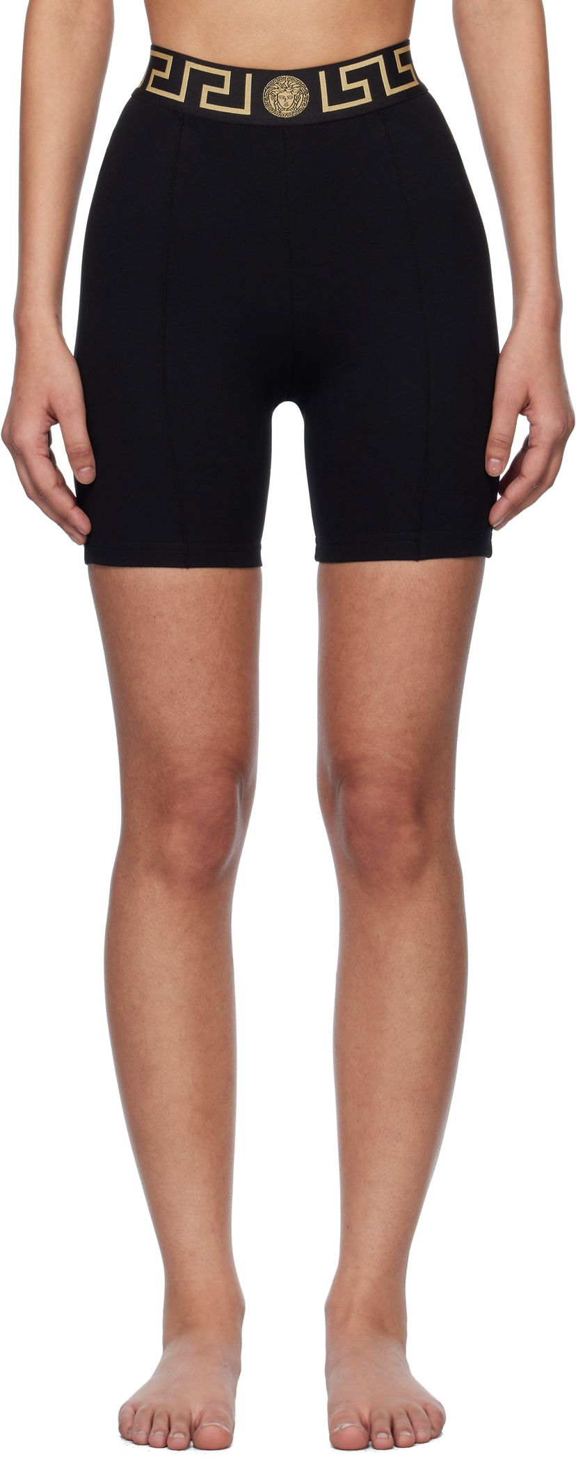 Shorts Versace Versace Greca Border Sport Shorts Sort | 1016402_1A11143_1B000