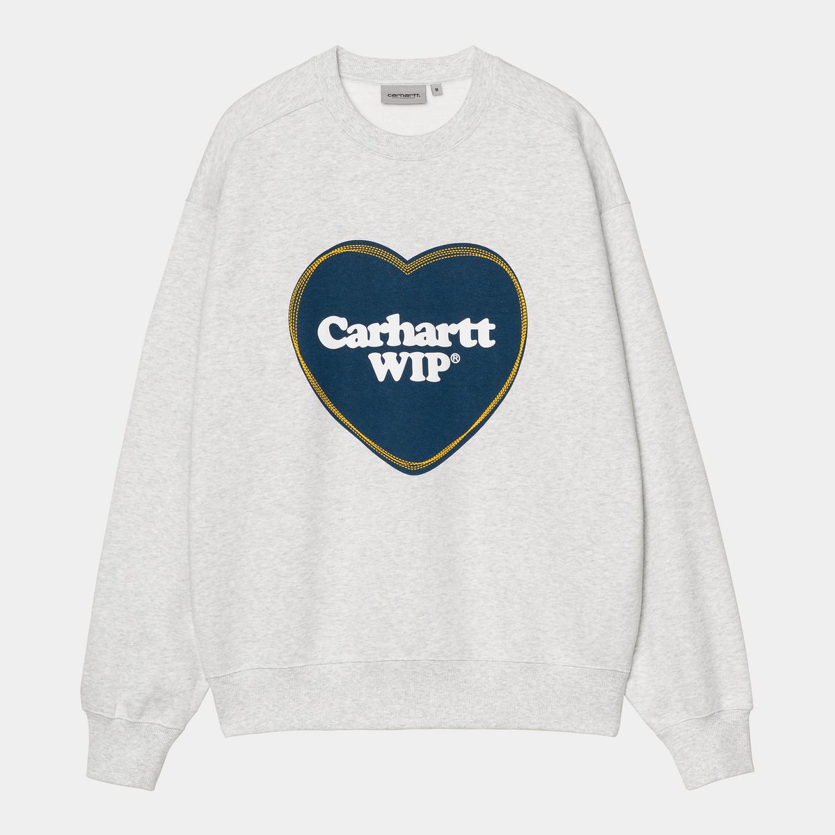 Sweatshirt Carhartt WIP Kindness Heart Sweatshirt Grå | A252023_9, 0
