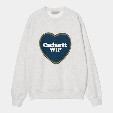 Sweatshirt Carhartt WIP Kindness Heart Sweatshirt Grå | A252023_9, 0