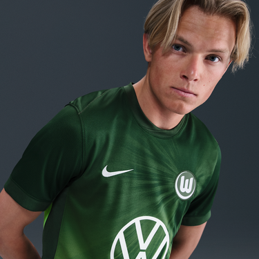 Jersey Nike Nike VfL Wolfsburg 2025/26 Home Stadium Jersey Grøn | hq1562-341, 3