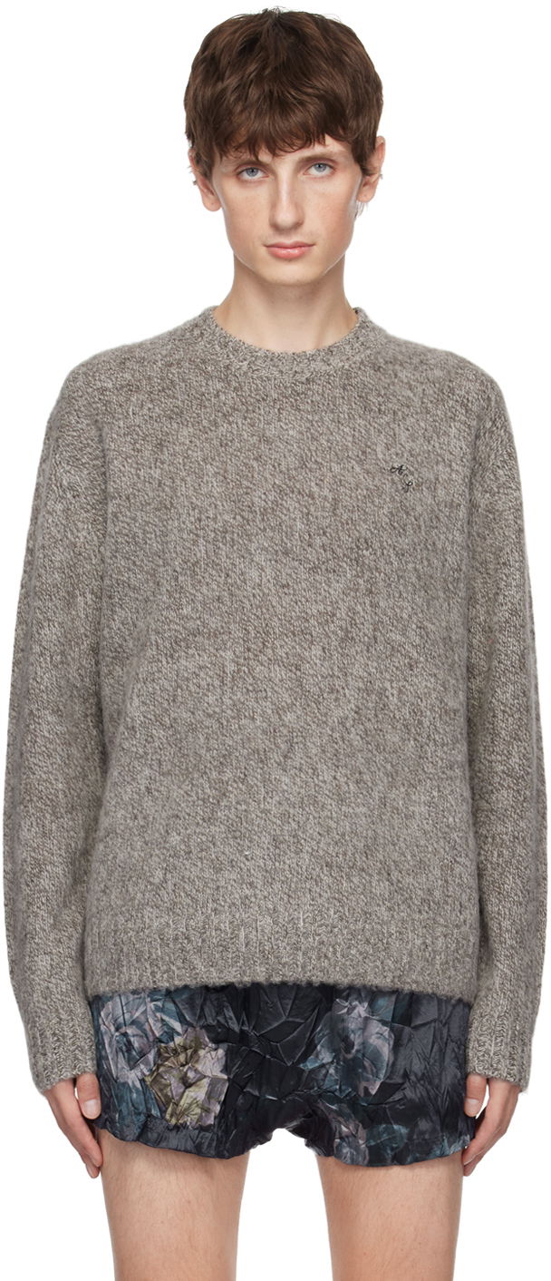 Sweater Acne Studios Embroidered Grå | B60298-, 0