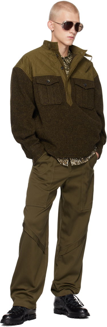 Sweater ISABEL MARANT Isabel Marant Stiven Fleece Pullover Grøn | HT0560HA-B4E01H, 3