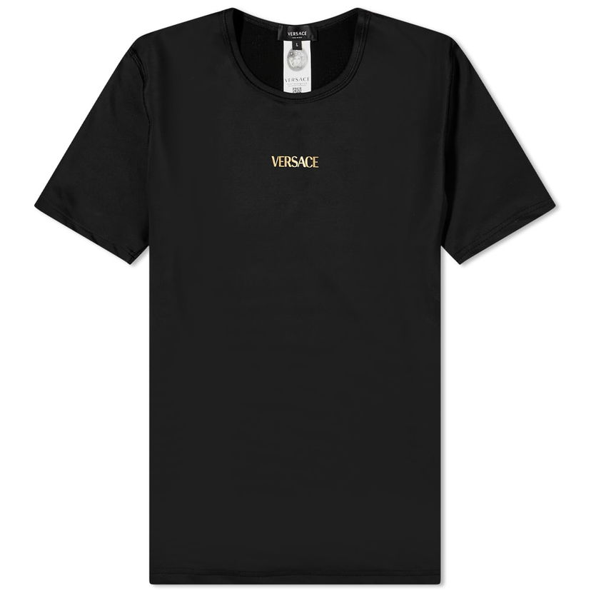T-shirt Versace Versace Logo Gym T-Shirt Sort | 1006534-1A02322-1B000