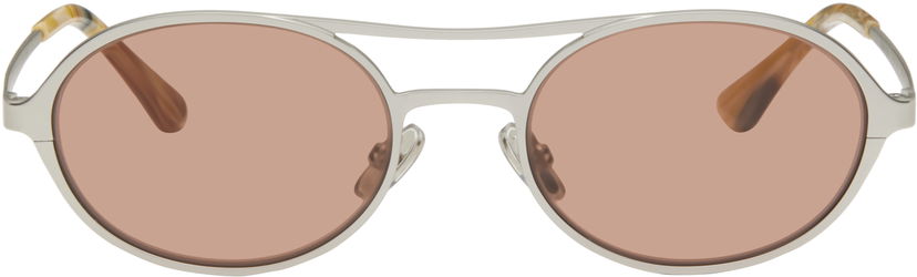 Solbriller RETROSUPERFUTURE RETROSUPERFUTURE Bird Sunglasses Metalisk | 44R