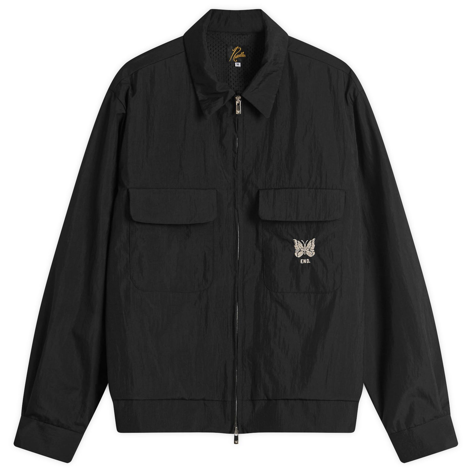 Jakke Needles END. x Needles Sport Jacket Sort | QV1672, 1