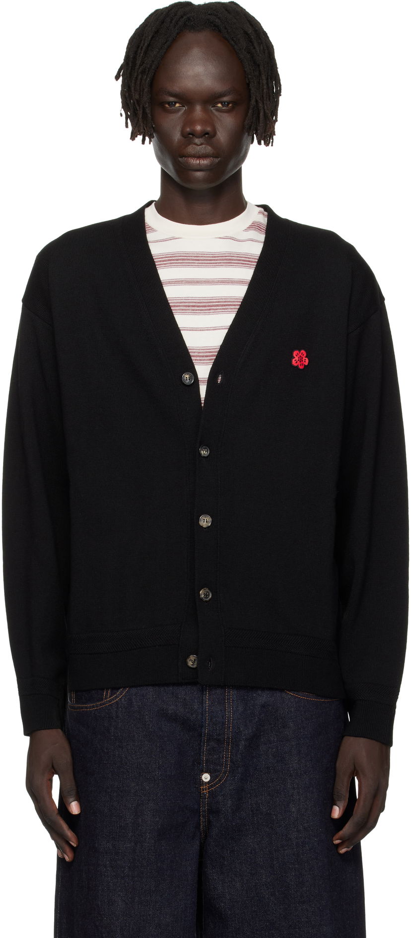 Sweater KENZO Kenzo Paris 'Boke Flower' Cardigan Sort | FF65CA7593LB