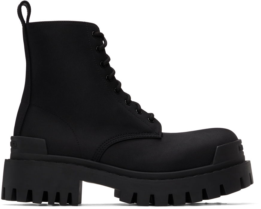 Sneakers og sko Balenciaga Nylon Strike Boots "Black" Sort | 624835 W2DY0, 0