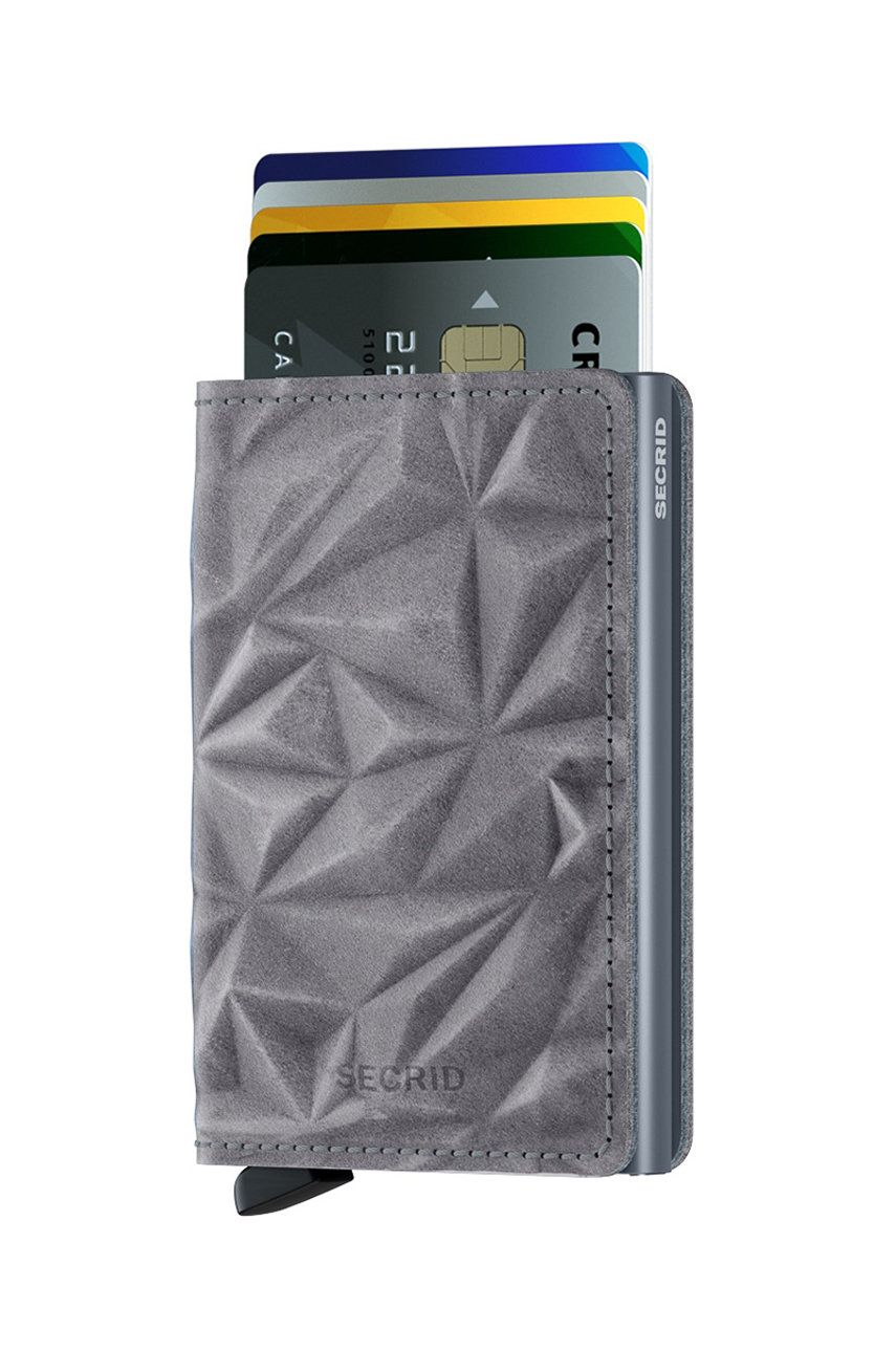 Tegnebog Secrid Leather wallet Grå | SPr.Stone, 0