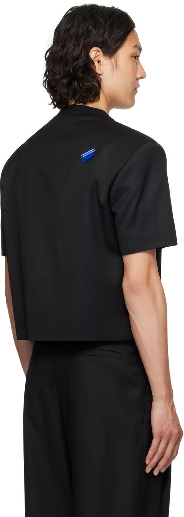Jakke ADER ERROR ADER error Set-Up Short Sleeve Blazer Sort | BO01SSBZ0206BK, 2