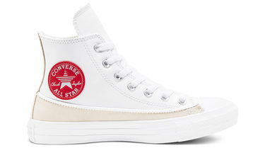 Sneakers og sko Converse Chuck Taylor All Star Split Upper Hvid | 168898C, 2