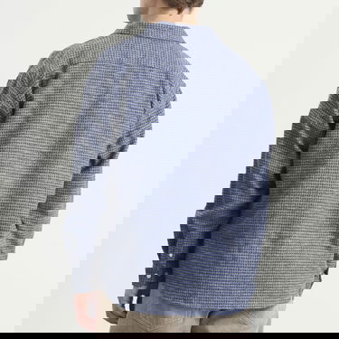 Skjorte Palmes Cotton Mouline Shirt Blå | P30-0037-677, 3